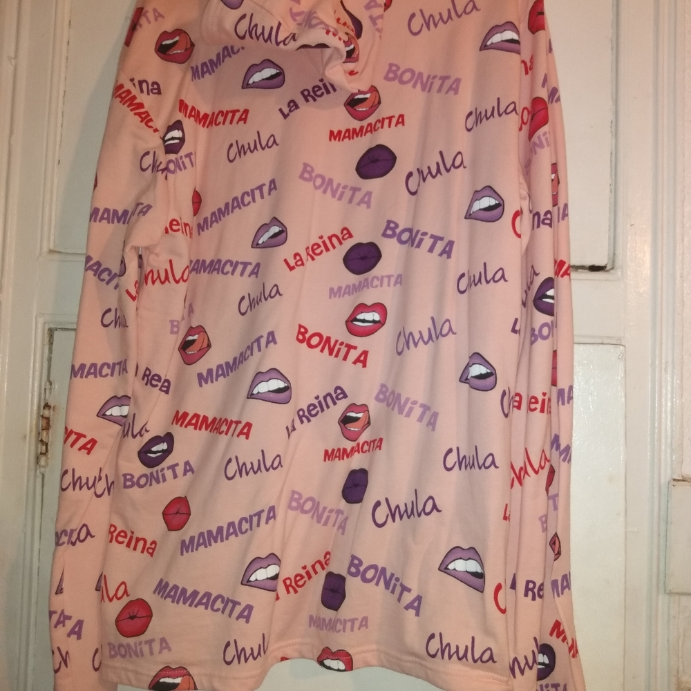 Pink women's hoodie
